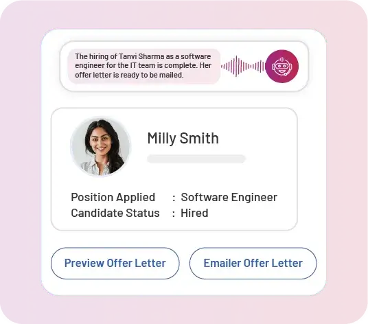 AI Voice Bot for Employee Engagements