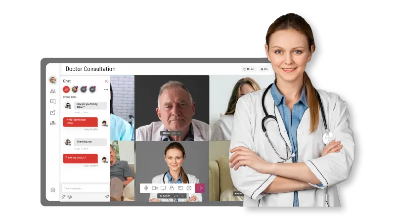 Add video chat for Healthcare